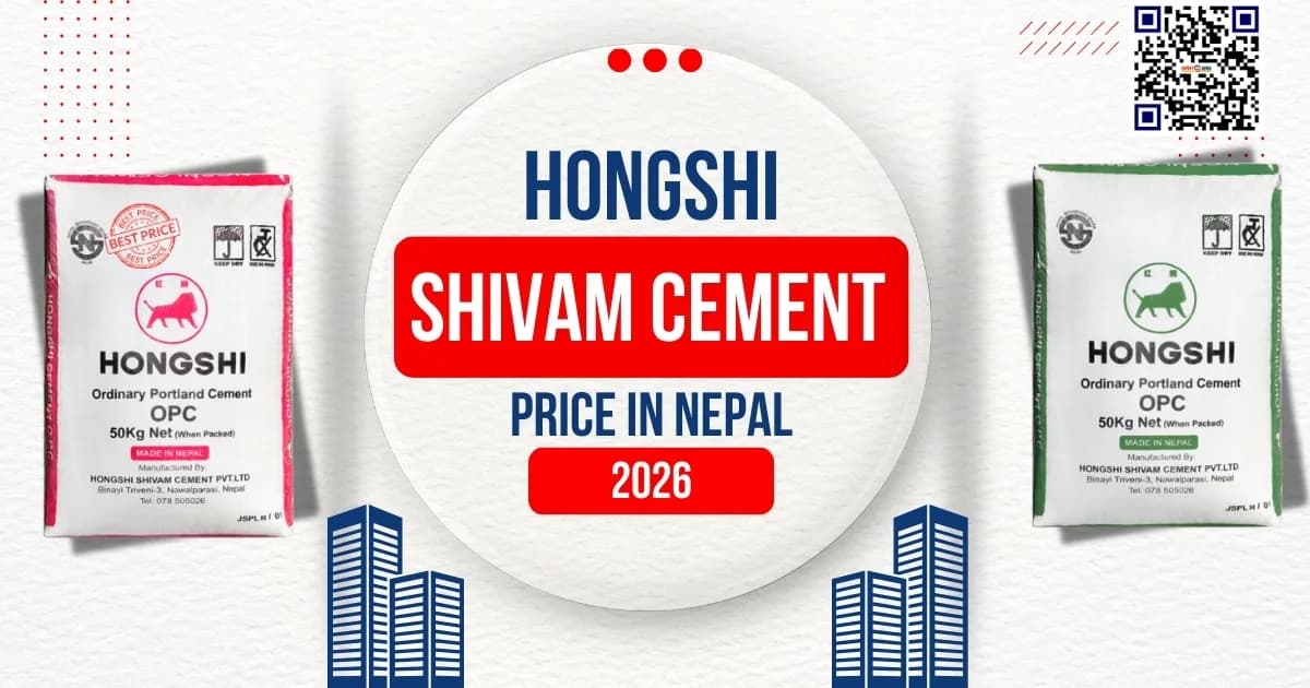 Hongshi Shivam Cement factory in Nawalparasi Nepal 2026 price guide
