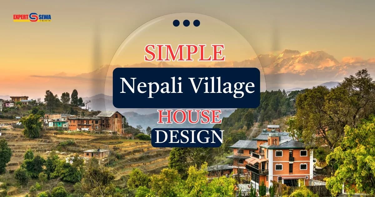 Simple Nepali Village House Design in Nepal | Affordable Rural Home Ideas