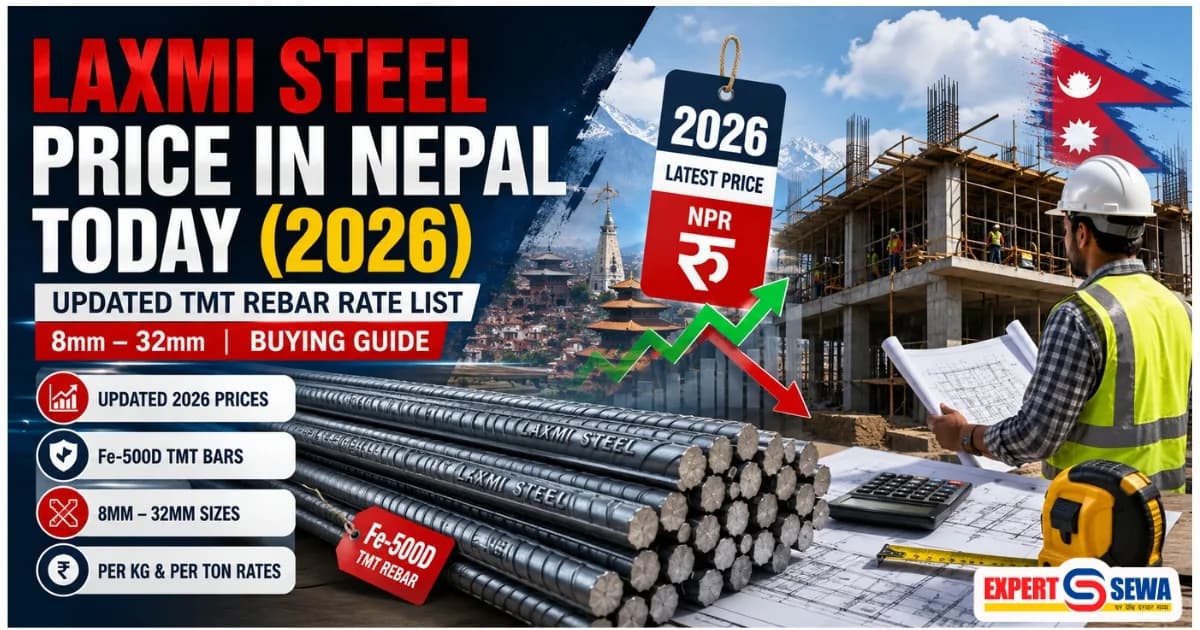 Laxmi Steel Price in Nepal Today (2026): Rate List & Buying Guide