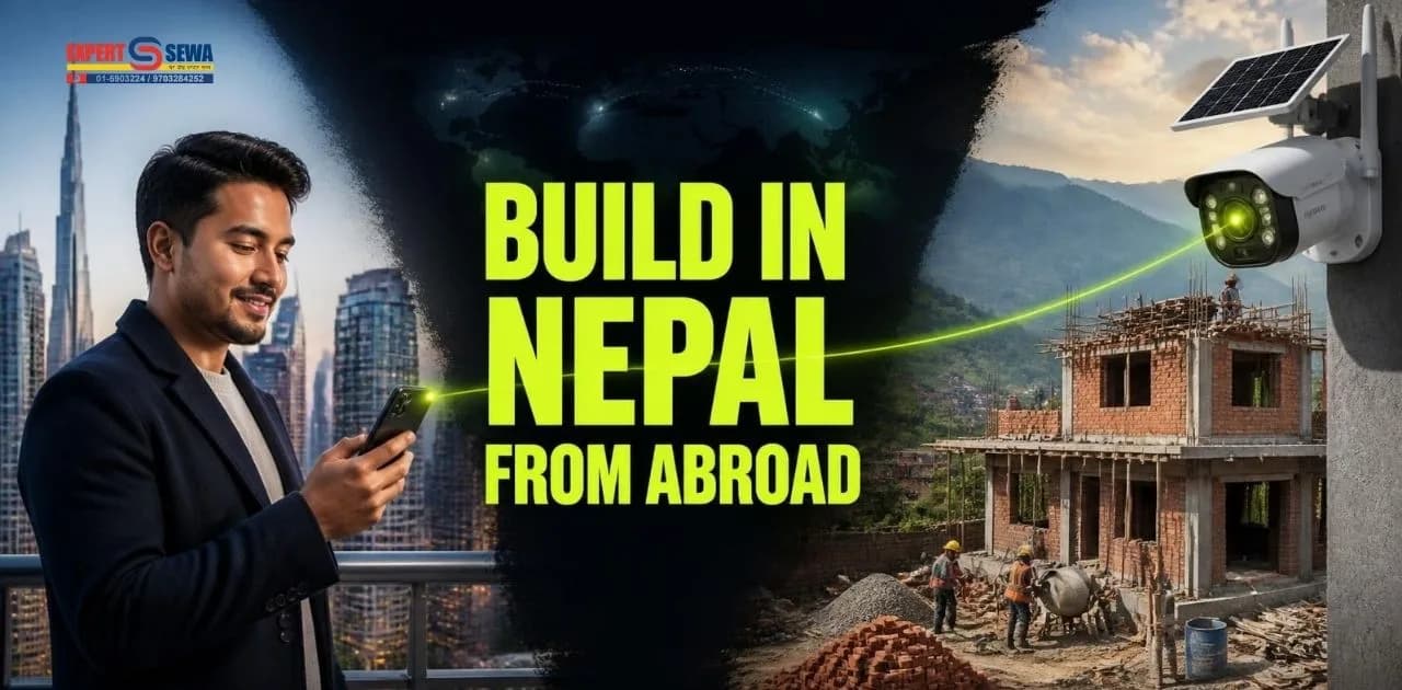 Remote Construction Monitoring App Nepal: CCTV & Live Tracking